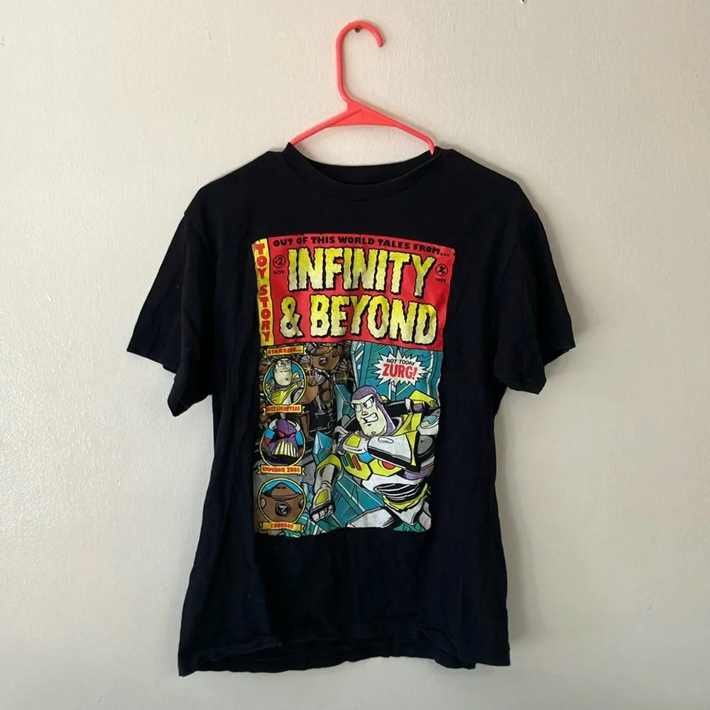 Disney Pixar Toy Story Buzz Lightyear 1999 Comic T-Shirt - Picture 1 of 3